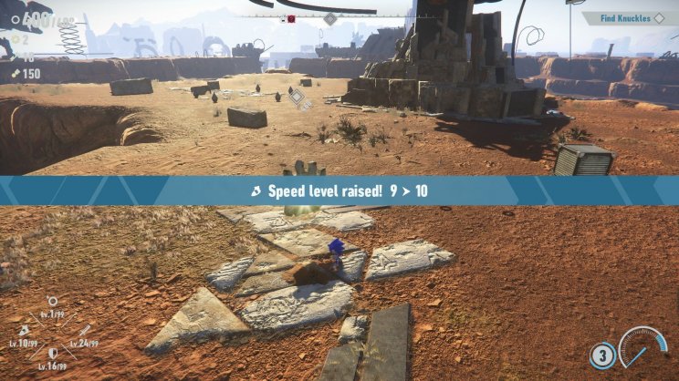 De los elementos de juego de rol, solo el aumento de velocidad tiene sentido.