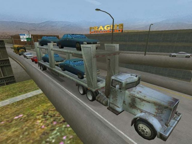 Hard Truck: 18 Wheels of Steel teszt - 7. kép