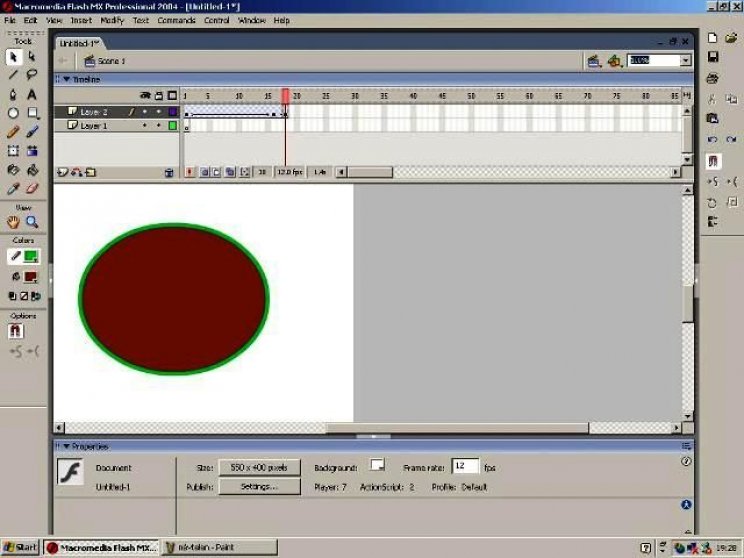 Flash MX 2004 - 5. kép