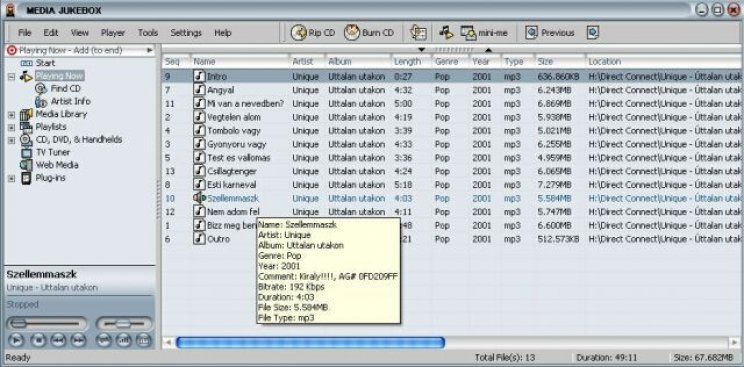 JRiver Media jukebox 8.x - 5. kép