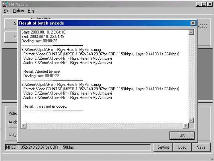 TMPGEnc v2.510.50.1690 (Tsunami MPEG Encoder) - 3. kép