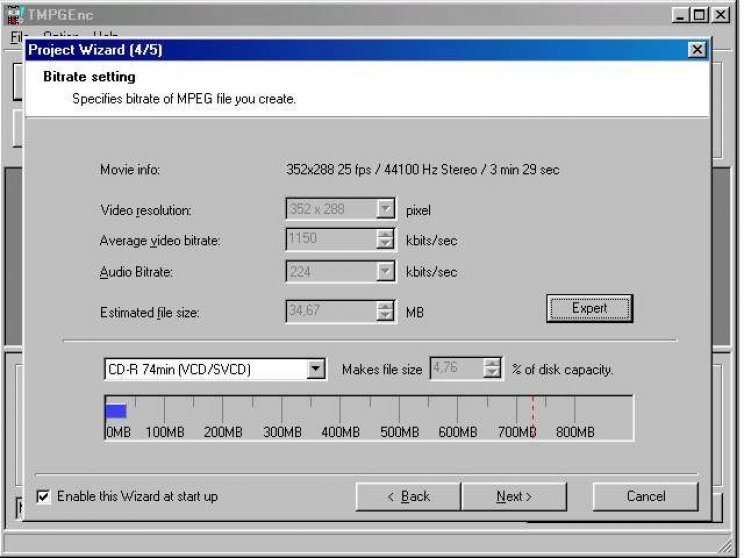 TMPGEnc v2.510.50.1690 (Tsunami MPEG Encoder) - 7. kép