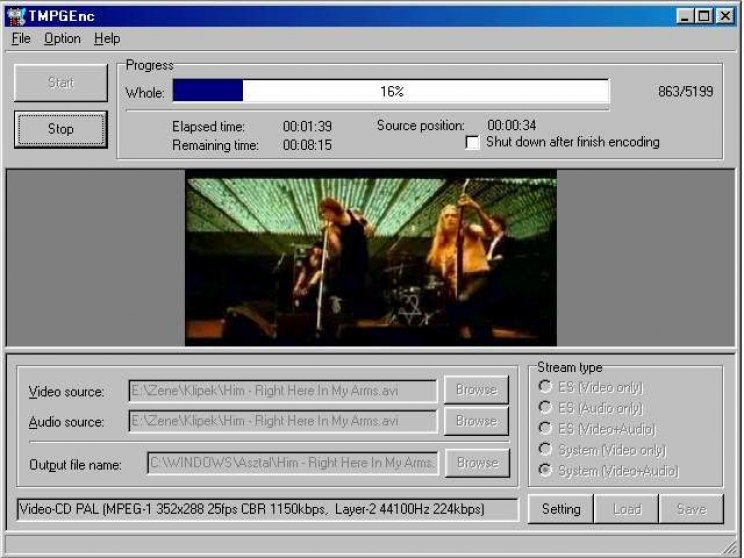 TMPGEnc v2.510.50.1690 (Tsunami MPEG Encoder) - 9. kép