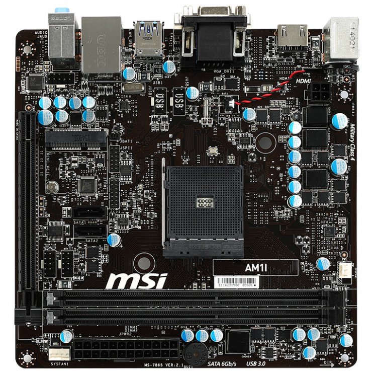 Bemutatjuk az MSI AM1I alaplapot - 2. kép