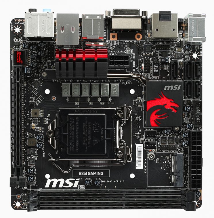 Bemutatkozik az MSI B85M Gaming és B85I Gaming alaplap - 2. kép