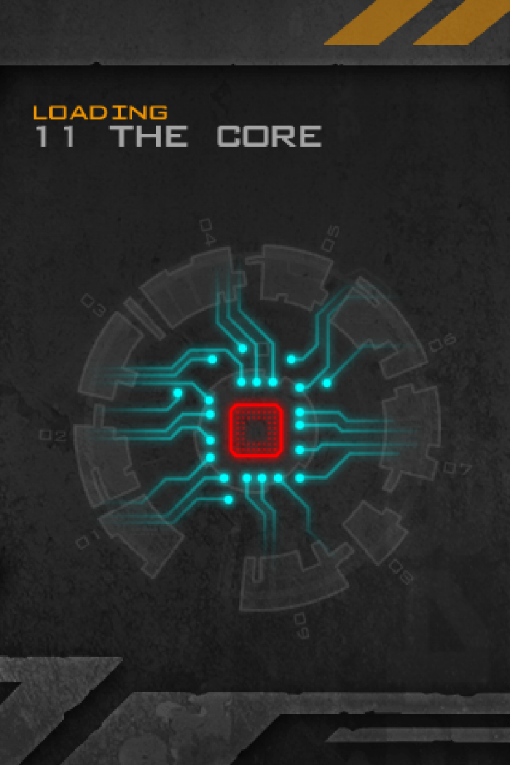 Dark Nebula - Oldschool falabirintus Sci-fi köntösben (iOS) - 5. kép