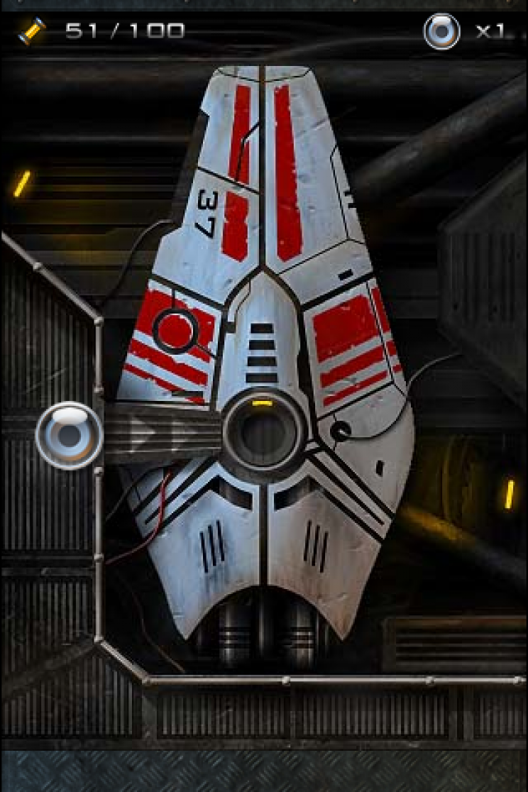 Dark Nebula - Oldschool falabirintus Sci-fi köntösben (iOS) - 7. kép