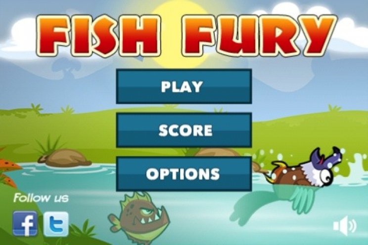 Fish Fury (iOS) - 1. kép