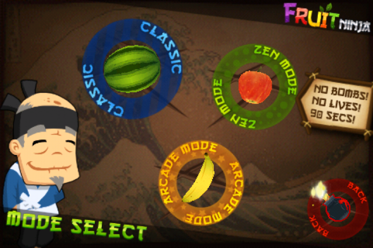 Fruit Ninja - Nindzsááá (iOS) - 2. kép