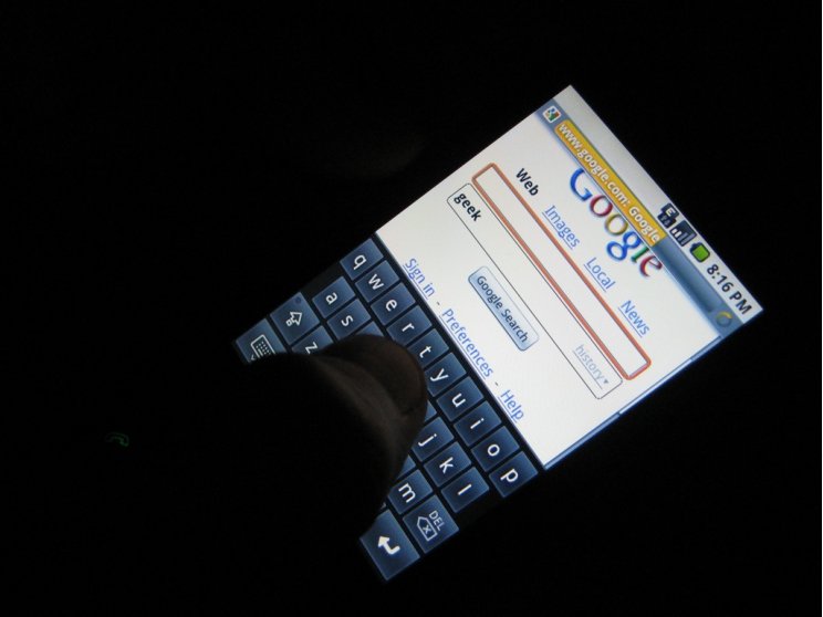 Itt a Google Android 1.5 - 2. kép