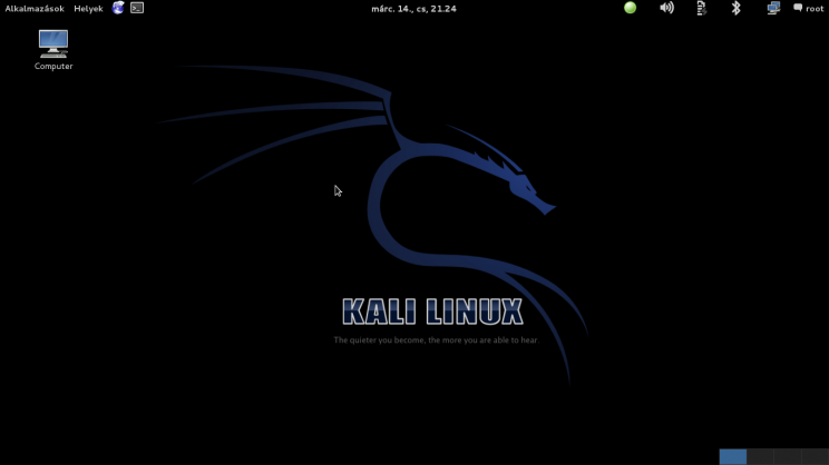 Kali a BackTrack újjászületése - 2. kép
