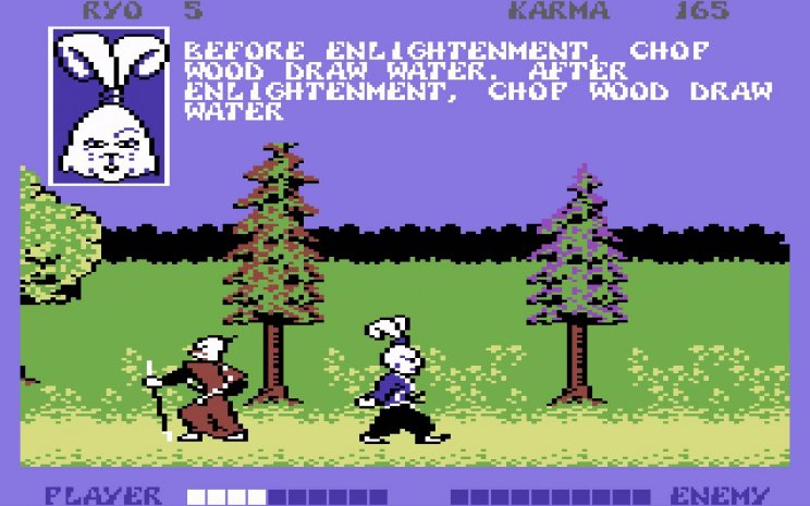 Kedvenc C64 játékaim - Usagi Yojimbo - 2. kép