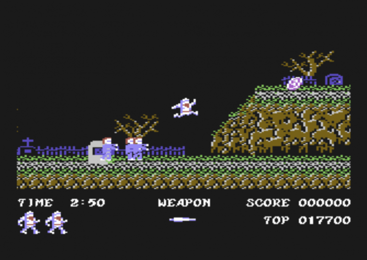 Kedvenc C64 játékaim - Ghosts n Goblins - 2. kép