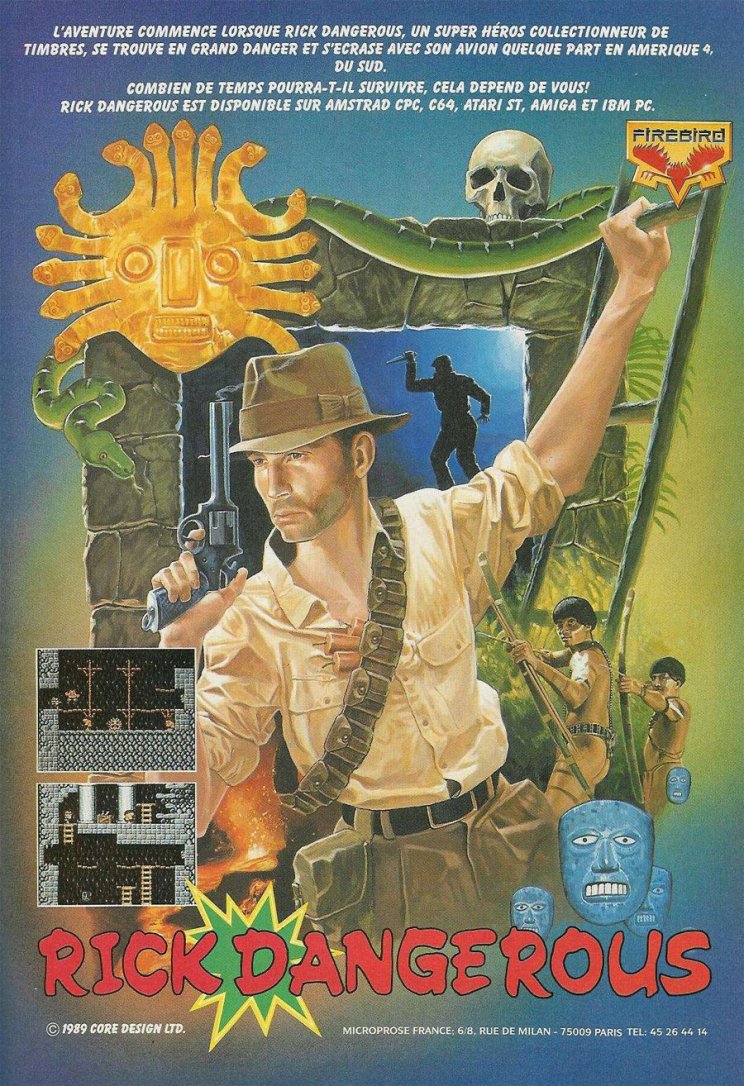 Kedvenc C64 játékaim - Rick Dangerous - 3. kép