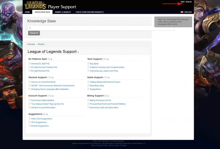 League of Legends: Champion visszatérités - 1. kép