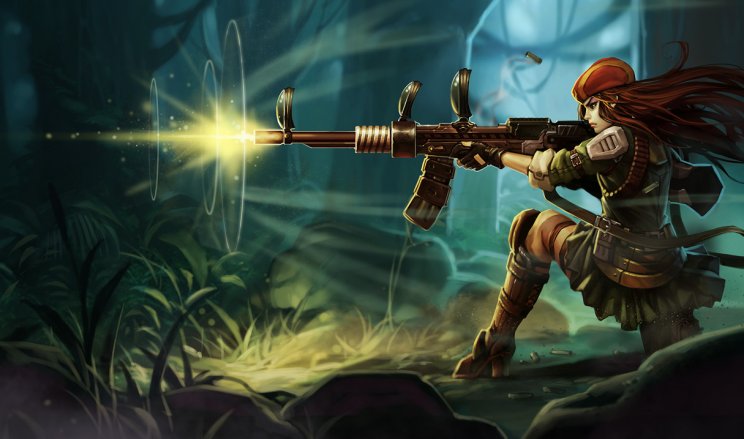 League of Legends Hősök:Caitlyn - 1. kép