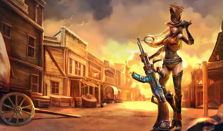 League of Legends Hősök:Caitlyn - 2. kép
