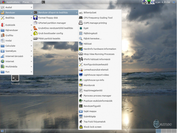 MATE desktop for Puppy Linux,GeNOME - 2. kép