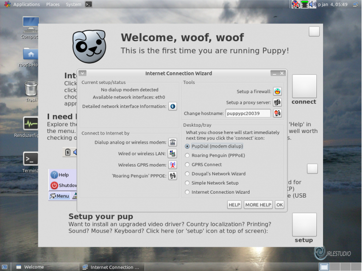 MATE desktop for Puppy Linux,GeNOME - 7. kép