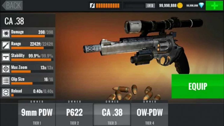Mobiljátékok: Sniper 3D assassin - 4. kép