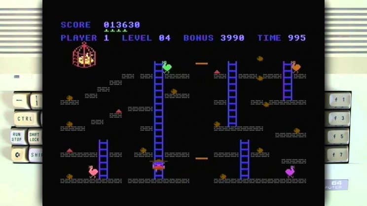 Nincs húsvéti C64 játék? - van Snoopy!  - 2. kép