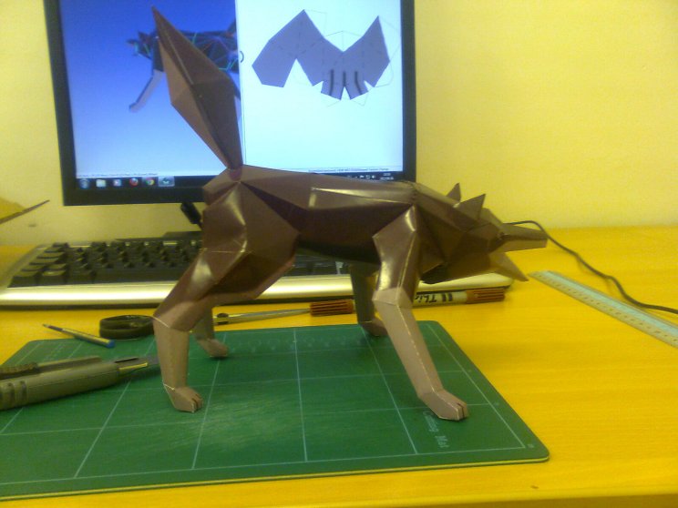 Papercraft, avagy a segítség úton - 2. kép