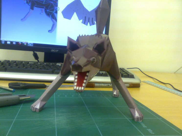 Papercraft, avagy a segítség úton - 3. kép