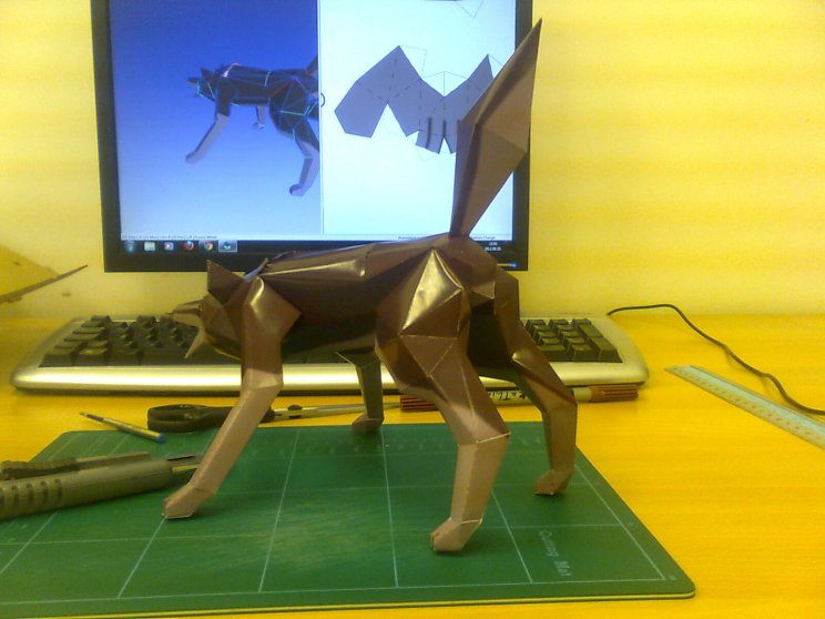 Papercraft, avagy a segítség úton - 4. kép