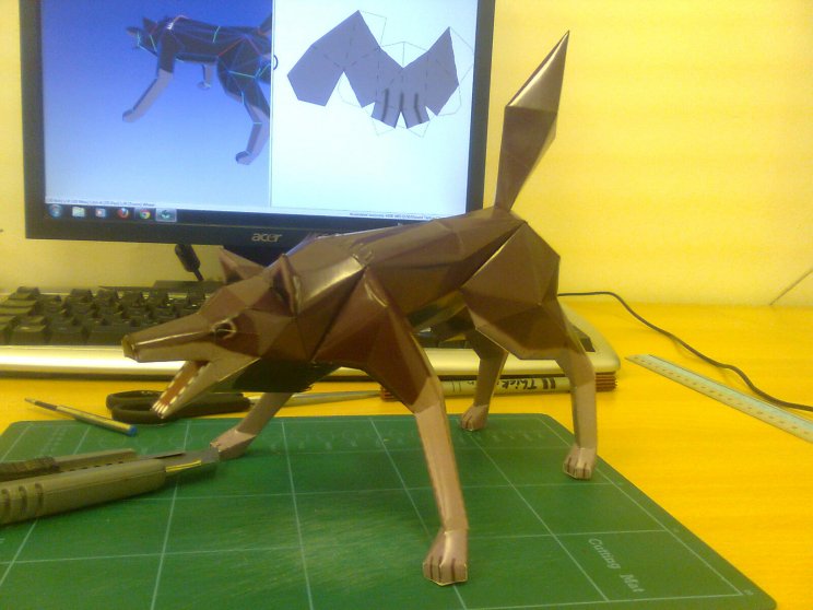 Papercraft, avagy a segítség úton - 5. kép