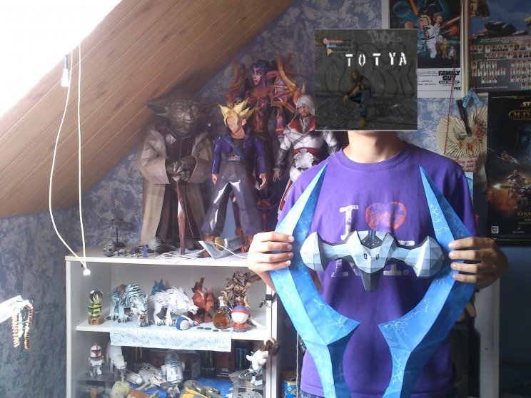 Papercraft, avagy life-size fegyver - 5. kép