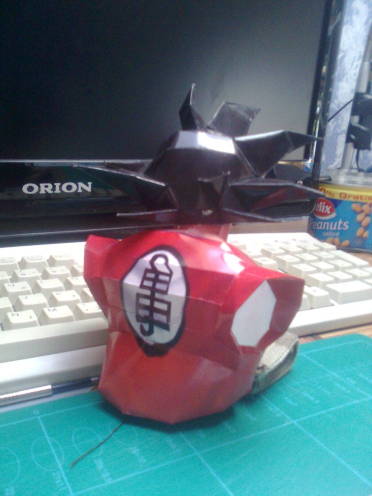 Papercraft, avagy másik Goku - 5. kép