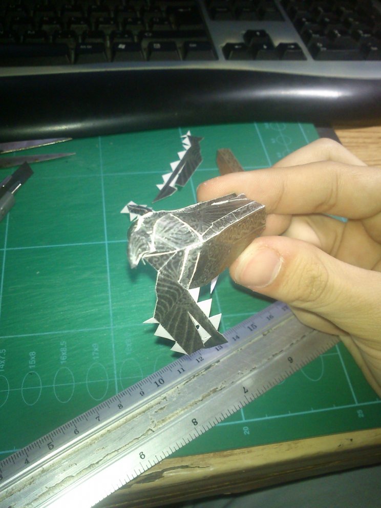 Papercraft, én is csináljak valamit - 2. kép