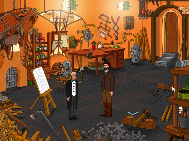 Repül Az Idő - Indie kalandjáték - 2. kép