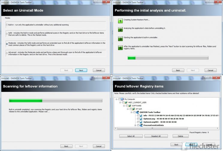 Revo Uninstaller - 2. kép