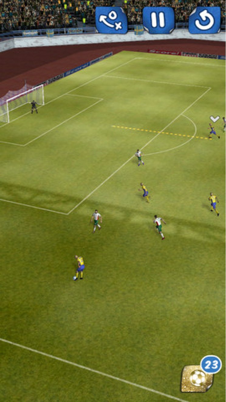 Score! Classic Goals - Csavard be, mint Beckham (iOS) - 4. kép