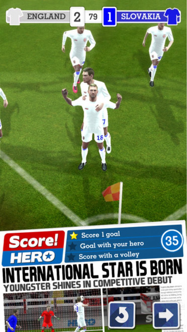 Score! Hero - Csavard be mint... ...TE! (iOS) - 1. kép