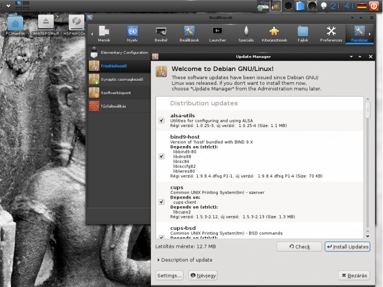 Snowlinux 4 E17  - 5. kép