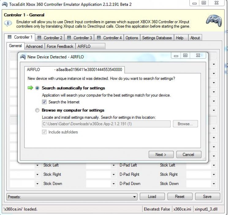 Xbox 360 vezérlő emulálása egyszerűen - 1. kép