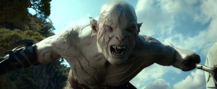 Azog (Manu Bennett), egy ördög a fényességben