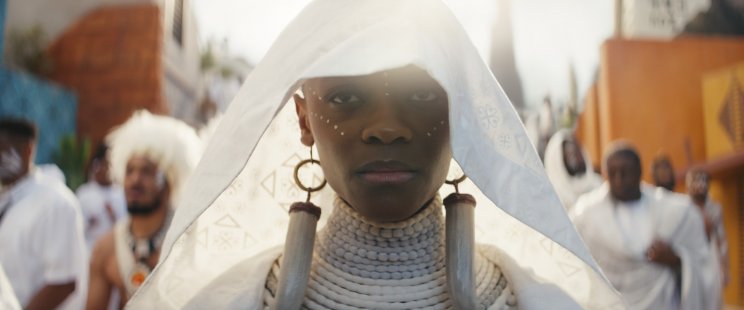 Shuri hercegnő (Letitia Wright) nehezen birkózik meg a gyásszal