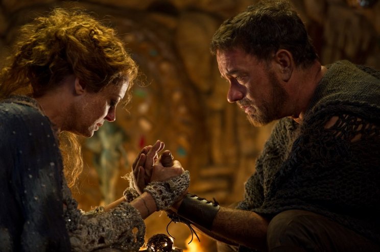 Abbess (Susan Sarandon) és Zachry Hawaii-n, "106 téllel a bukás után"