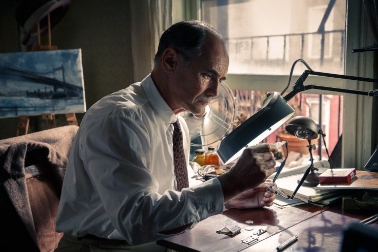 Rudolf Abel (Mark Rylance) minden helyzetben megőrzi a hidegvérét