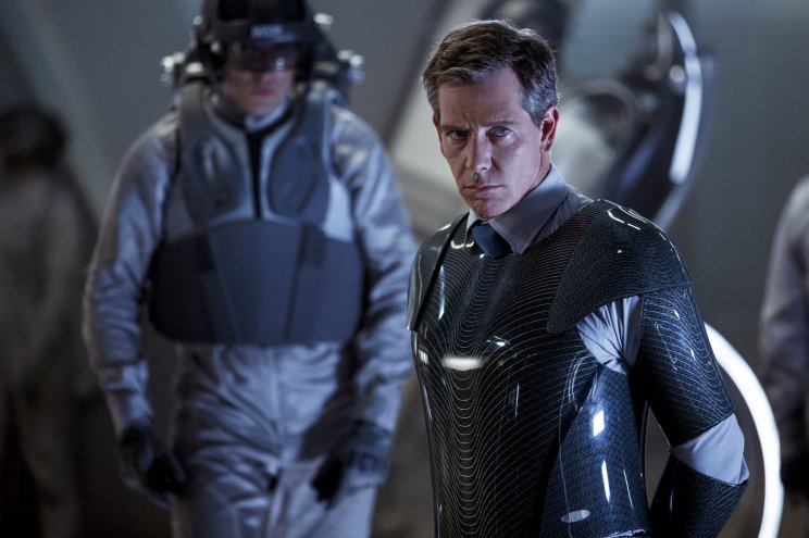 Nolan Sorrento (Ben Mendelsohn) nagyravágyása vetekszik Krennic igazgatóéval