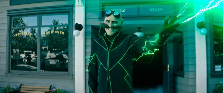 Dr. Robotnyik (Jim Carrey) trendváltás után világuralomra tör
