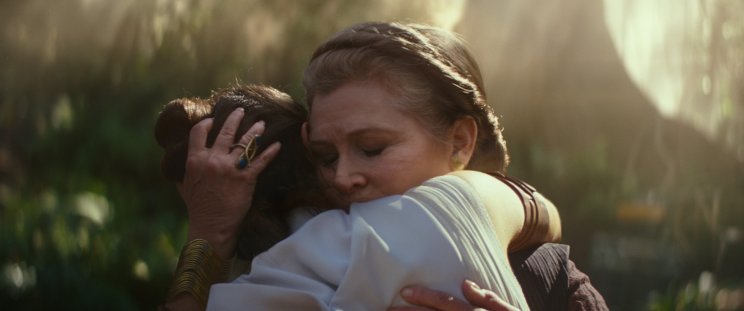 Leia (Carrie Fisher) lélekben velünk van... Mindig.
