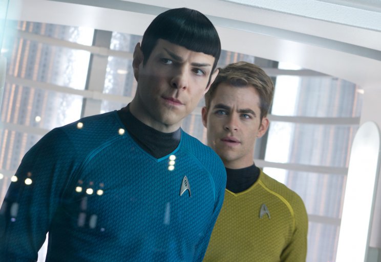 Jin és Jang: Spock (Zachary Quinto) és Kirk (Chris Pine) 