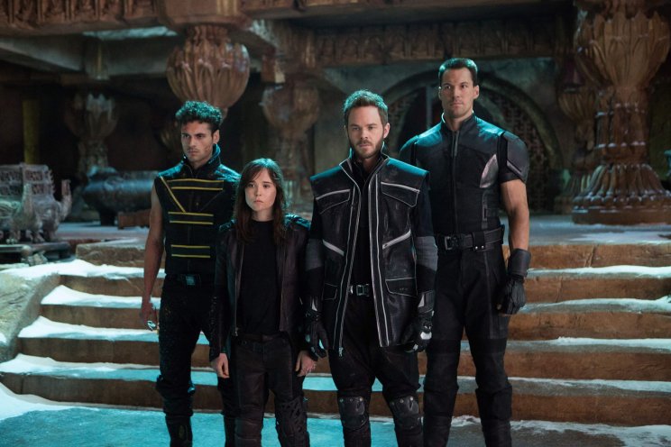 Kitty Pride (Ellen Page) és Bobby Drake (Shawn Ashmore) a jövő mutánsai élén