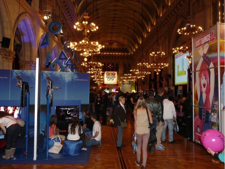 Szép helyen van megrendezve a GameCity