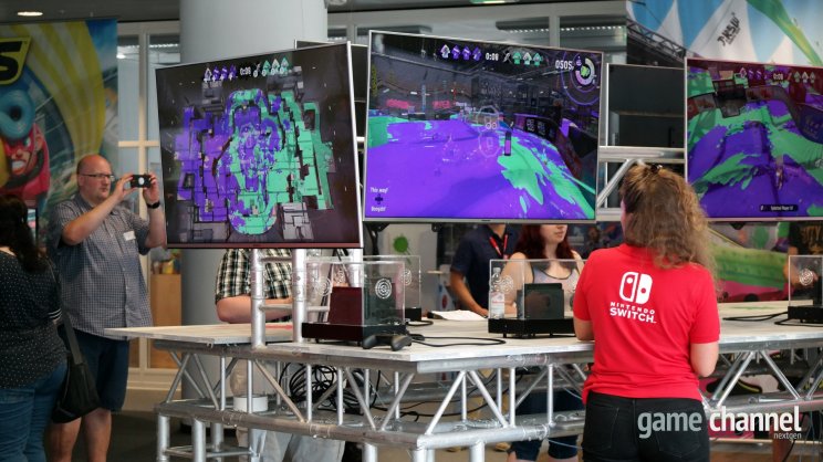 Így nézett ki a Splatoon 2 4v4 különterem.