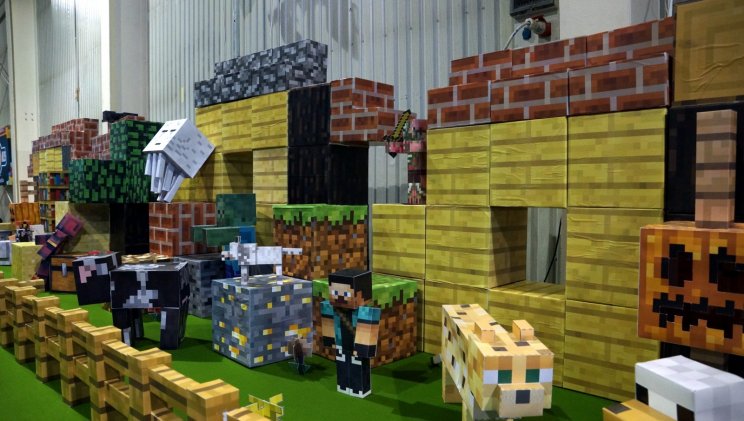 Minecraft live. Majdnem.